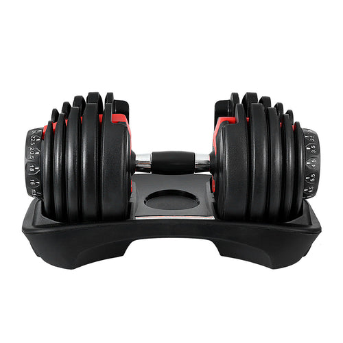 NNEDSZ 24kg Dumbbells Adjustable Dumbbell Weight Plates Home Gym