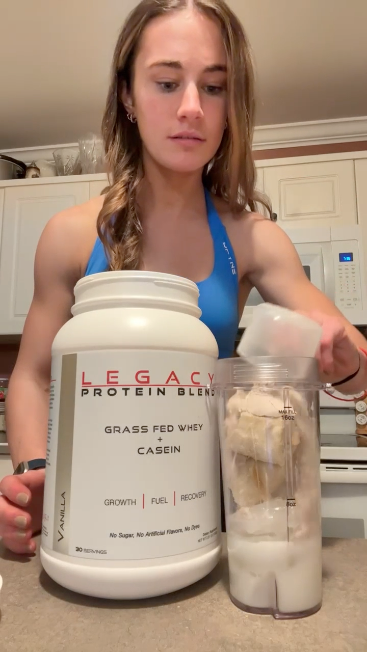 Legacy Protein Blend | 30 Servings | Grass Fed Whey + Casein